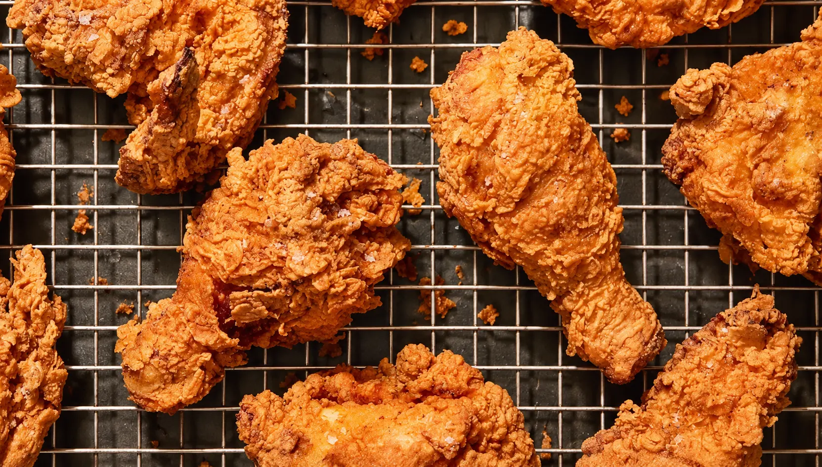 Crispy Southern fried chicken