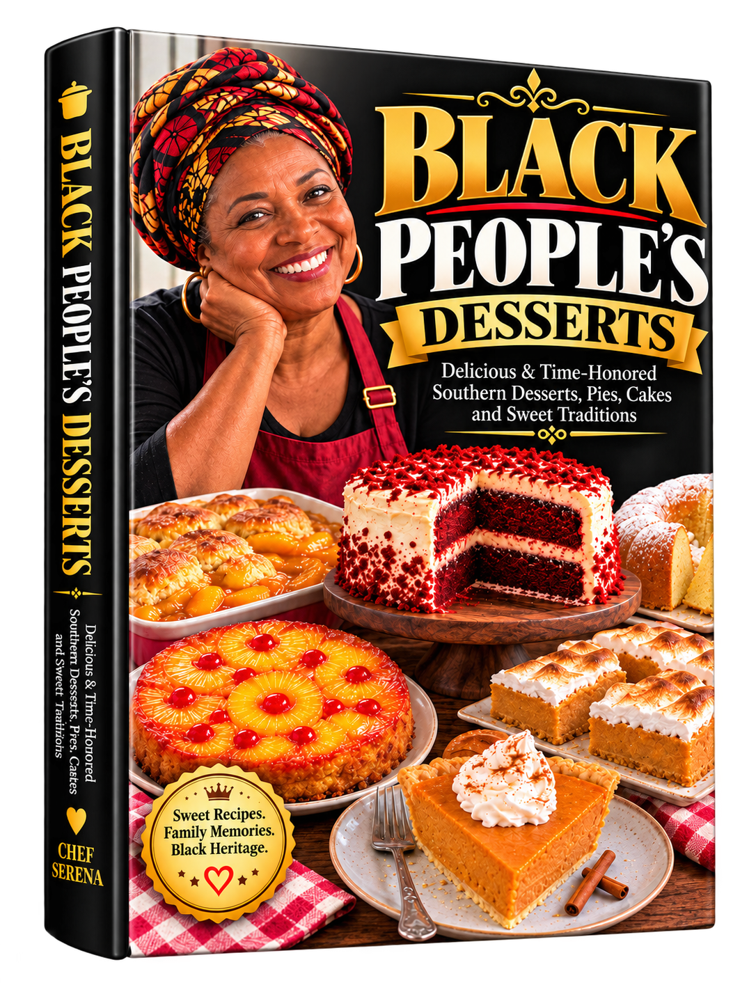 Black People's Desserts cookbook cover